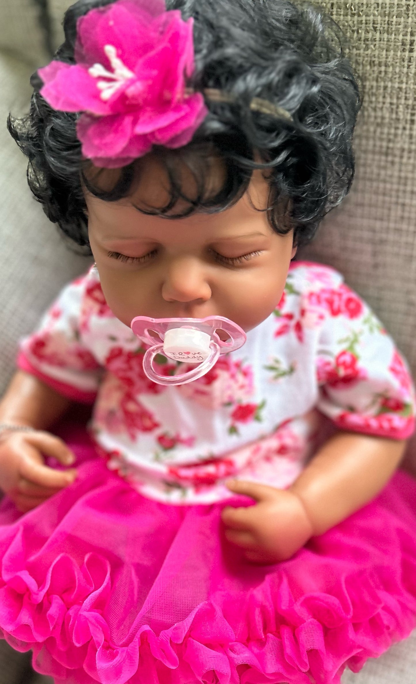 Organza Blooms Floral Baby Headband