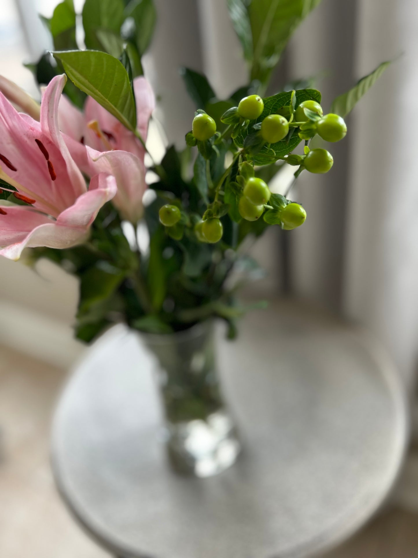 Personalized Asiatic Elegance Live Floral Arrangement