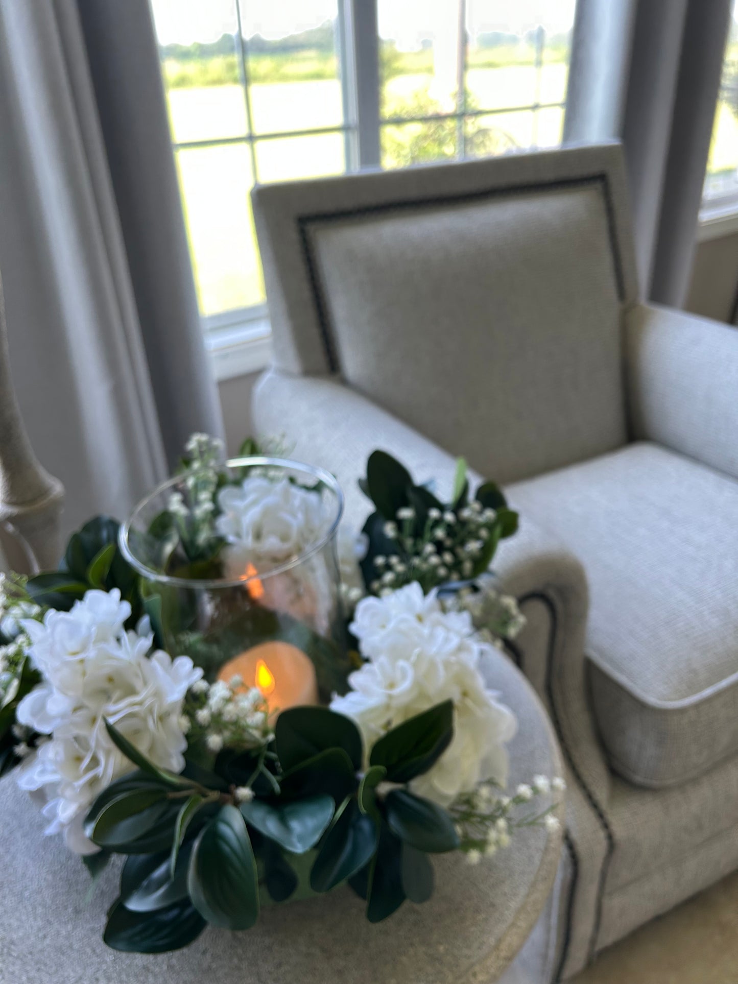 Paradise Blooms Candle Ring