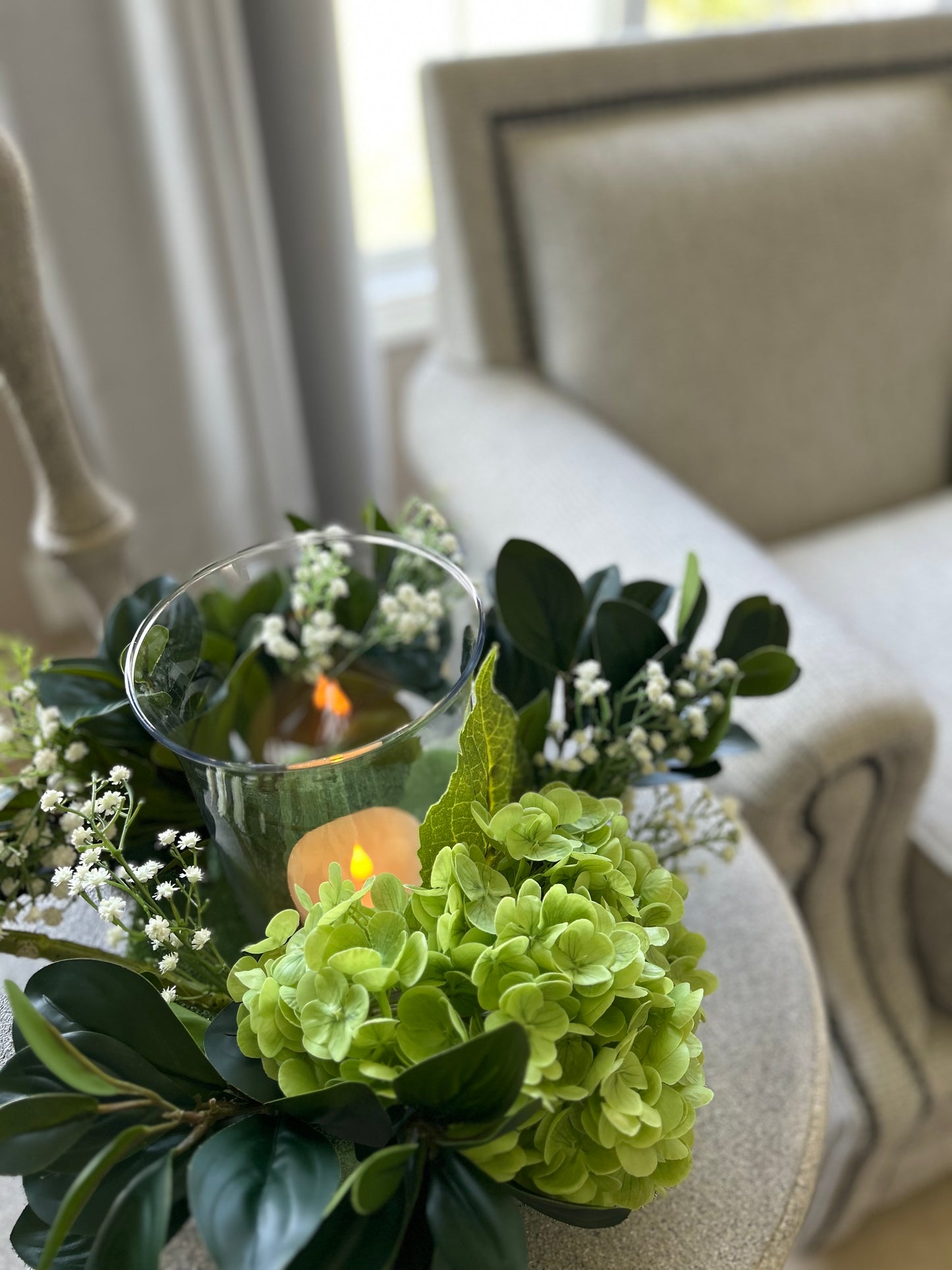 Paradise Blooms Candle Ring