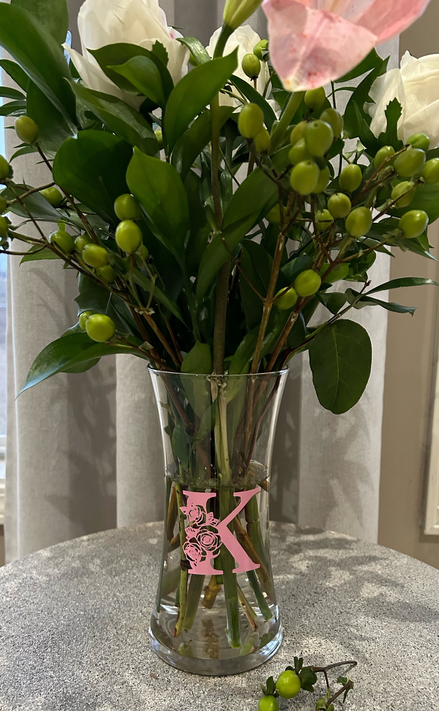 Personalized Asiatic Elegance Live Floral Arrangement