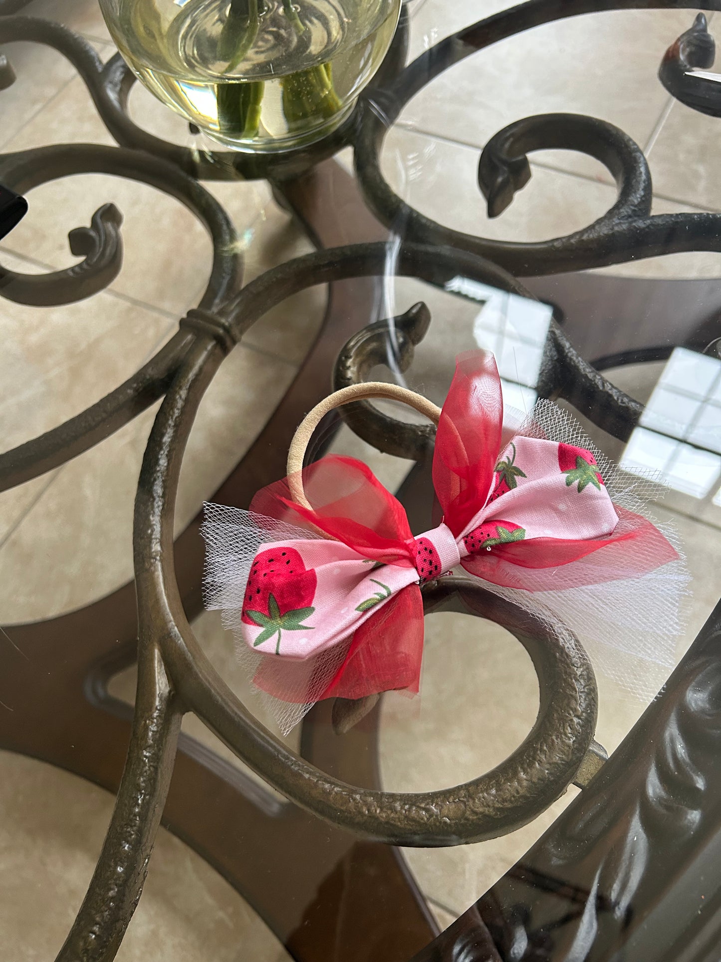 Strawberry Shortcake Baby Headband