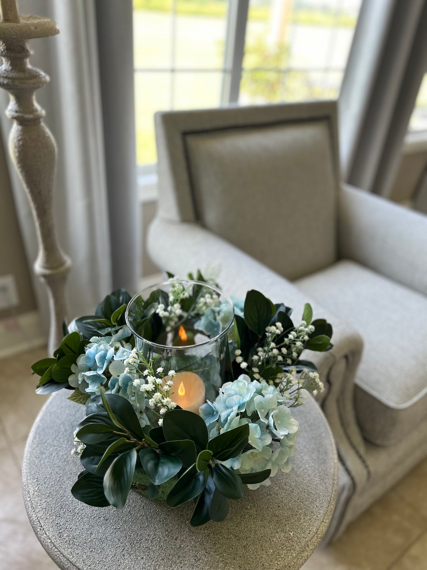 Paradise Blooms Candle Ring