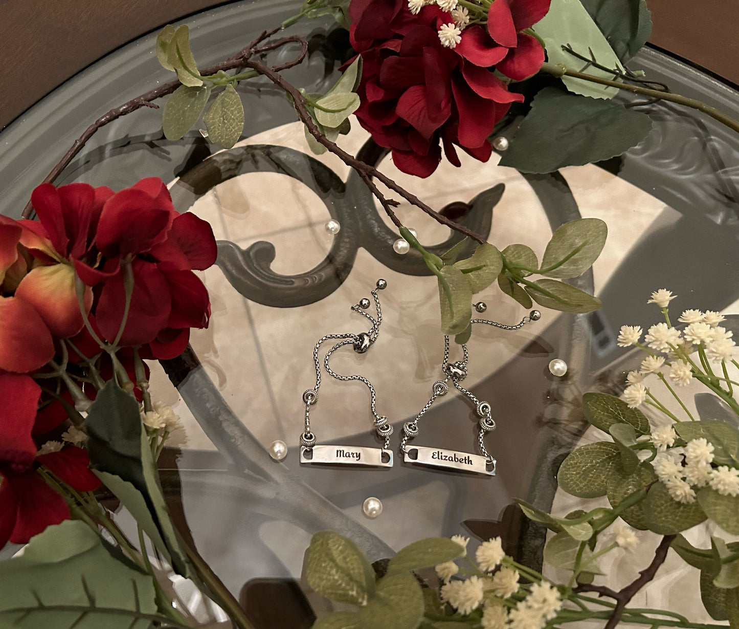 Personalized Name Tag Bracelet