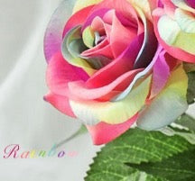 Monogram Initial Rose & Baby’s Breath Floral Arrangement