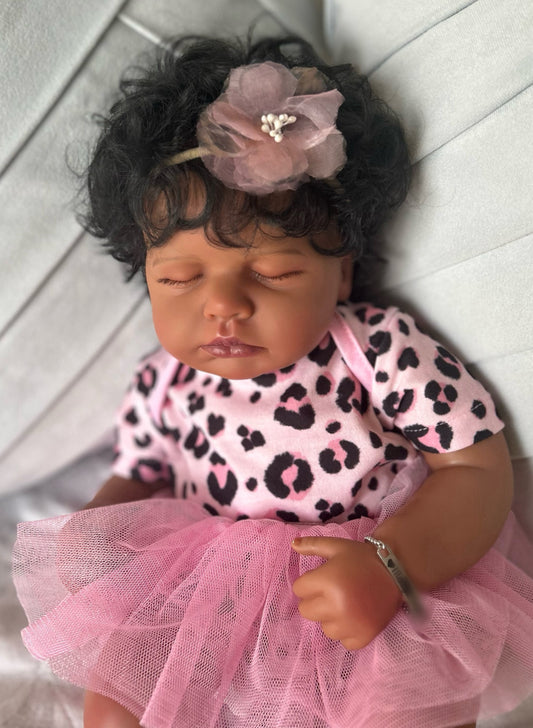 Organza Blooms Floral Pattern Baby Headband