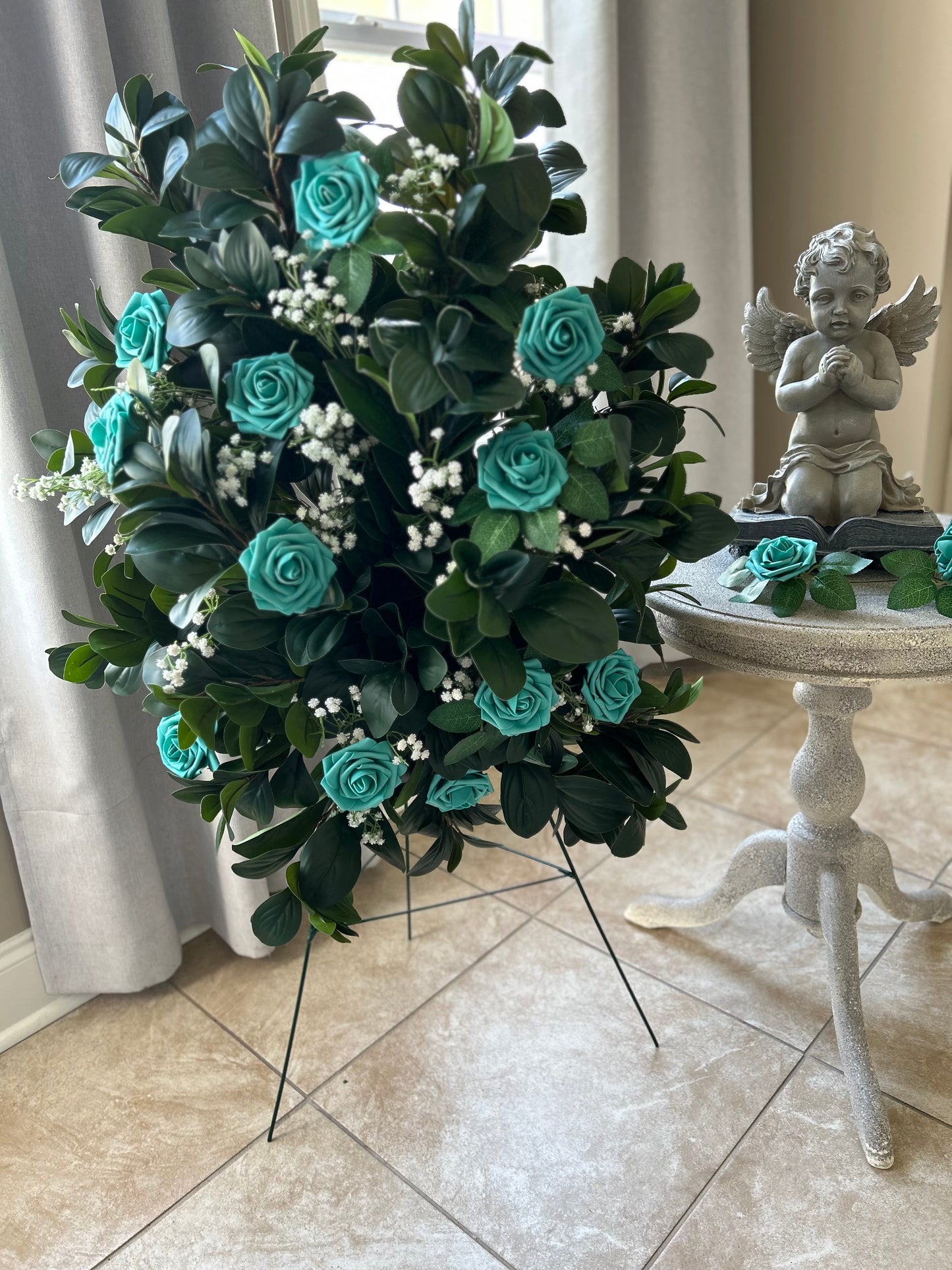 Customizable Blooming Love Standing Spray