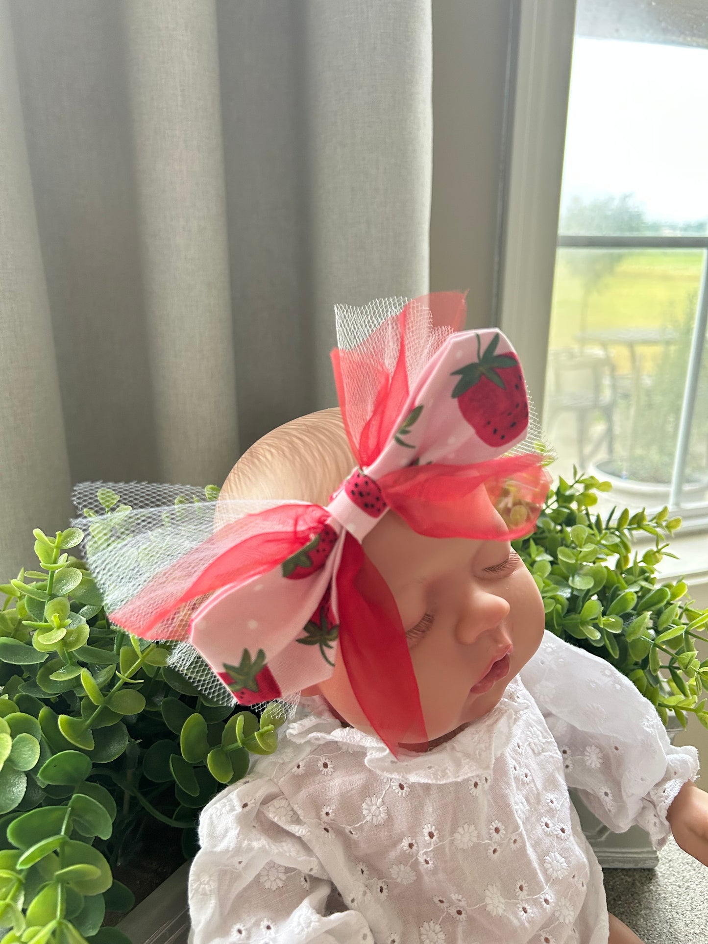 Strawberry Shortcake Baby Headband