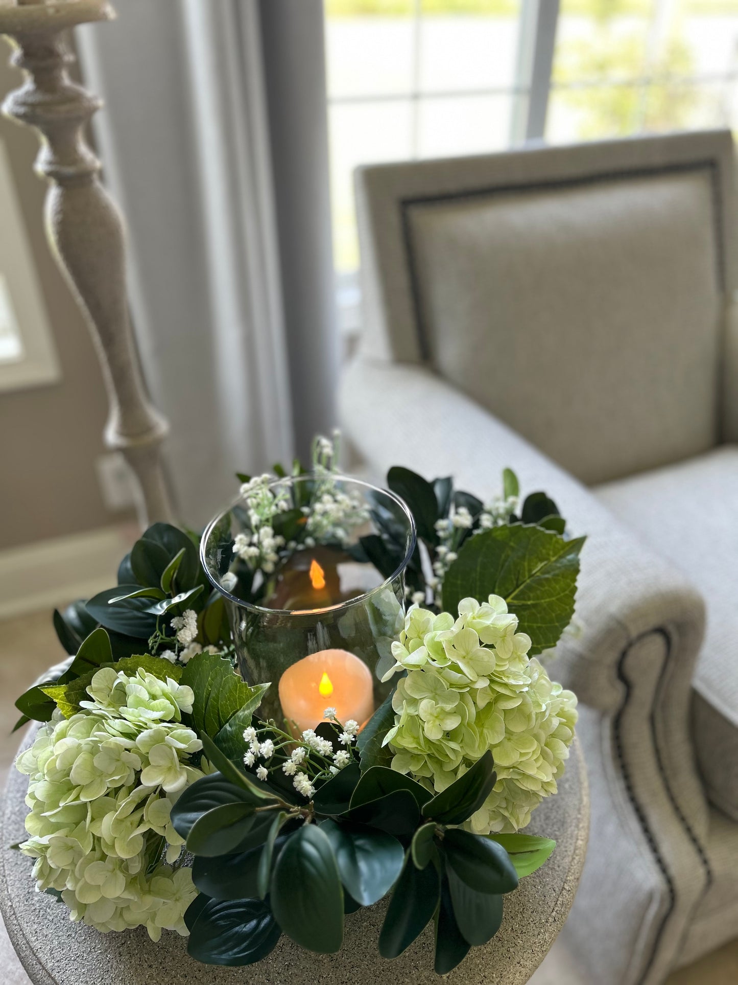 Paradise Blooms Candle Ring