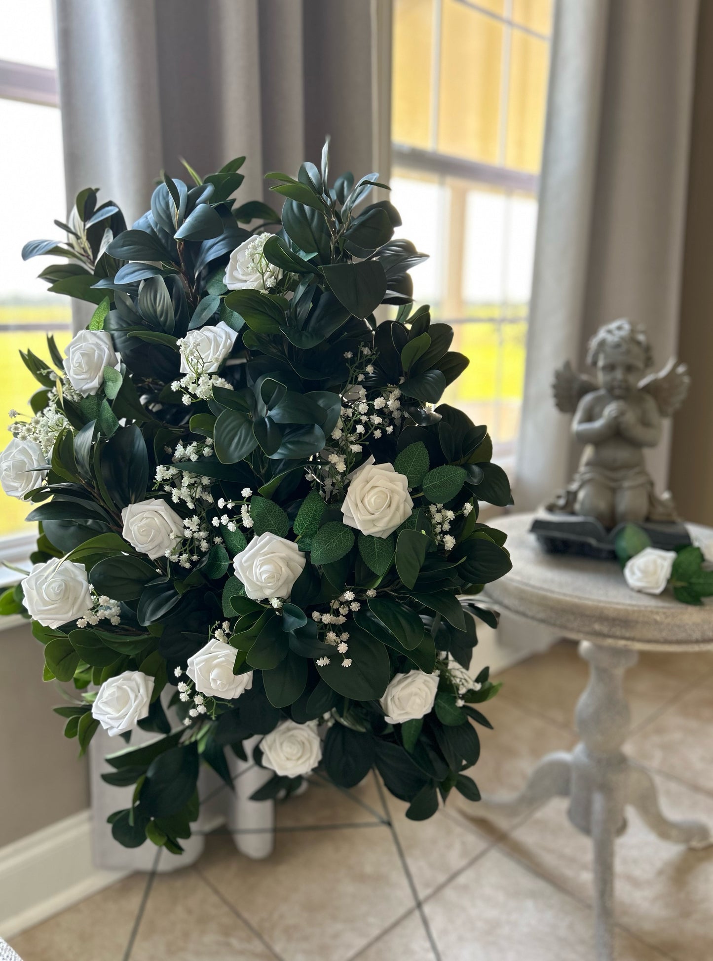 Customizable Blooming Love Standing Spray