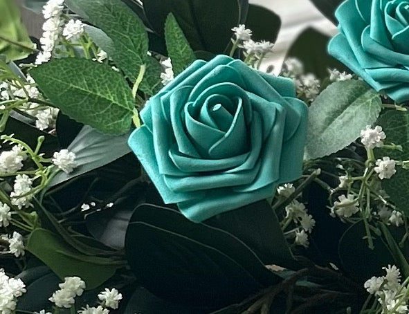 Customizable Blooming Love Cemetery Vase Arrangement (Available in sets)