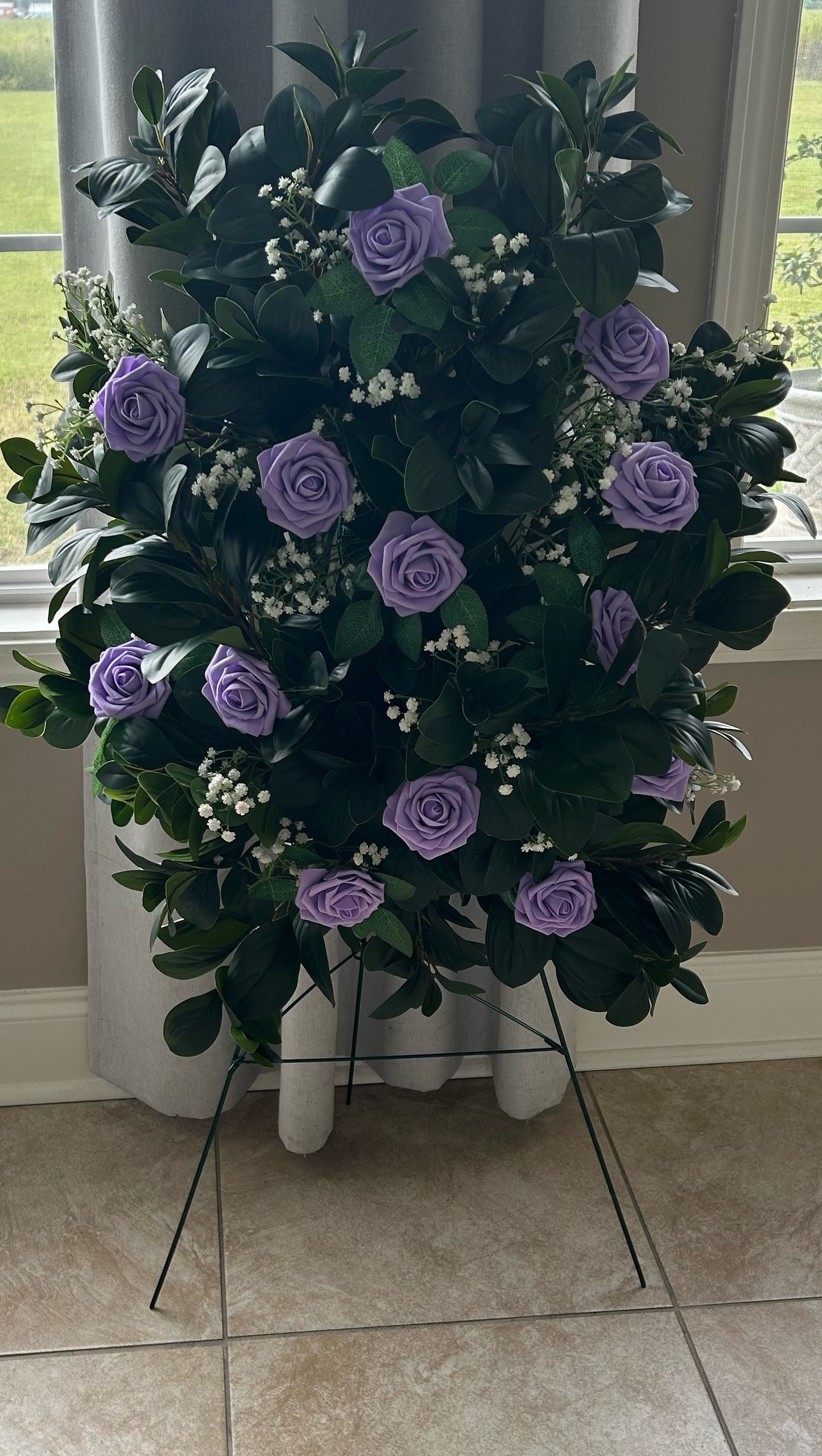 Customizable Blooming Love Standing Spray
