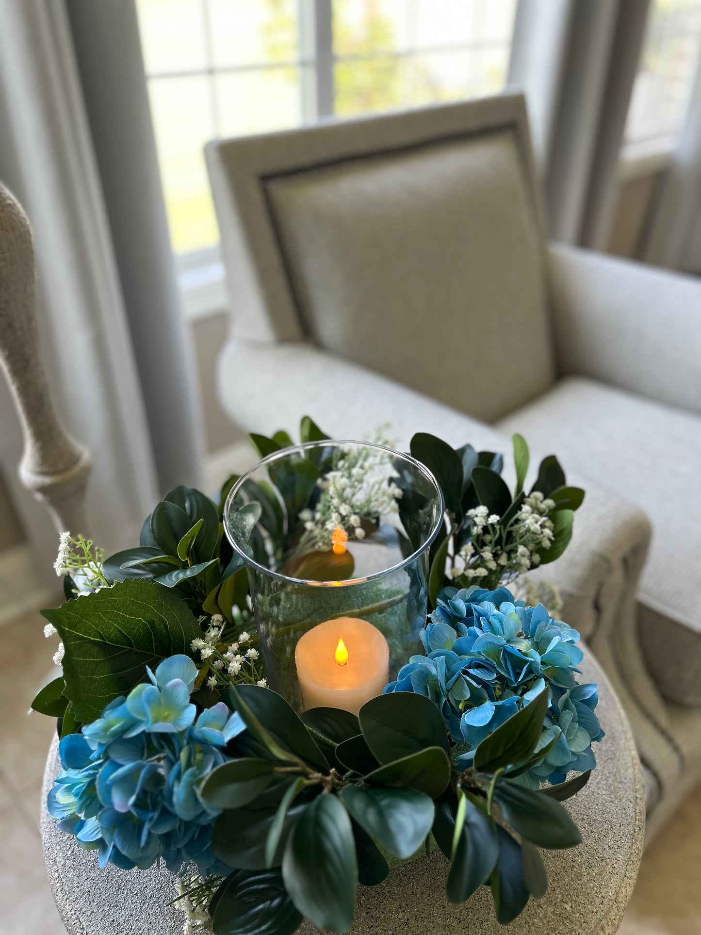 Paradise Blooms Candle Ring