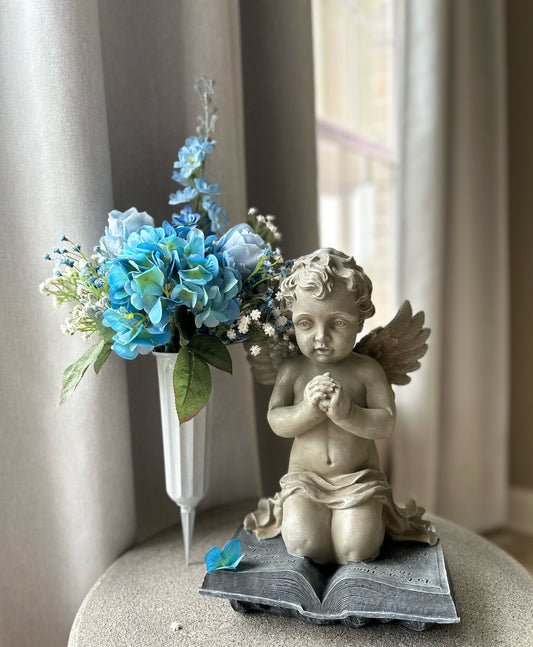 Customizable Paradise Blooms Cemetery Vase Arrangement