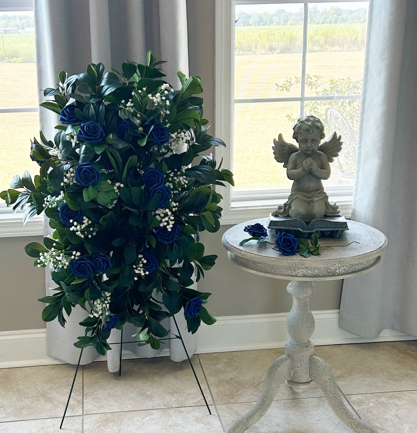 Customizable Blooming Love Standing Spray