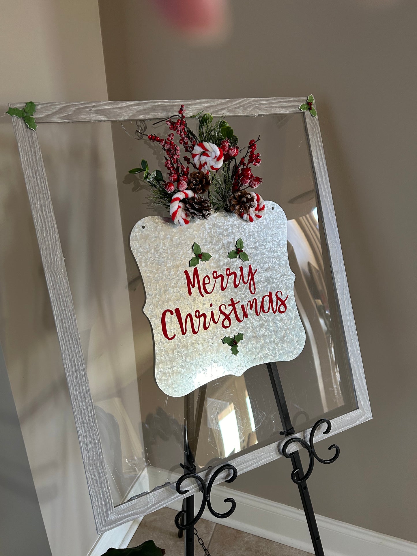 Peppermint Christmas Sign