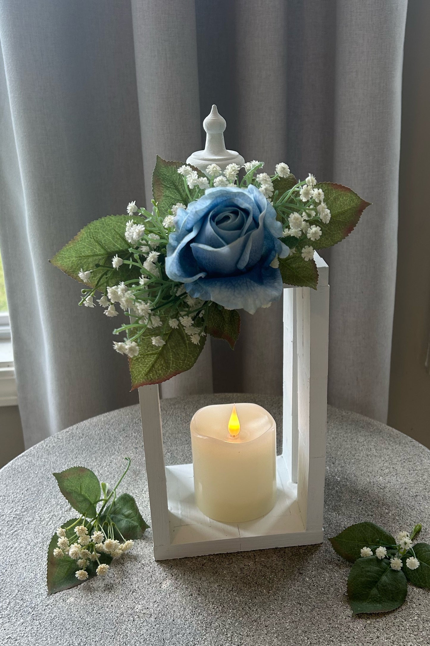Blooming Love Floral Wedding Lantern