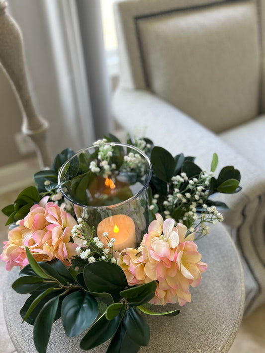 Paradise Blooms Candle Ring