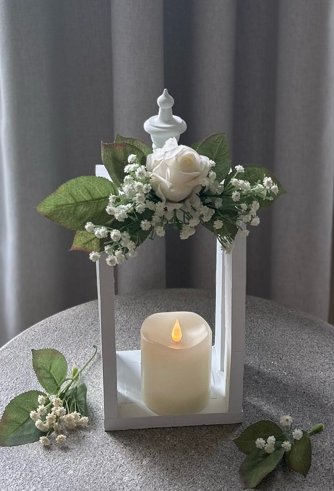 Blooming Love Floral Wedding Lantern