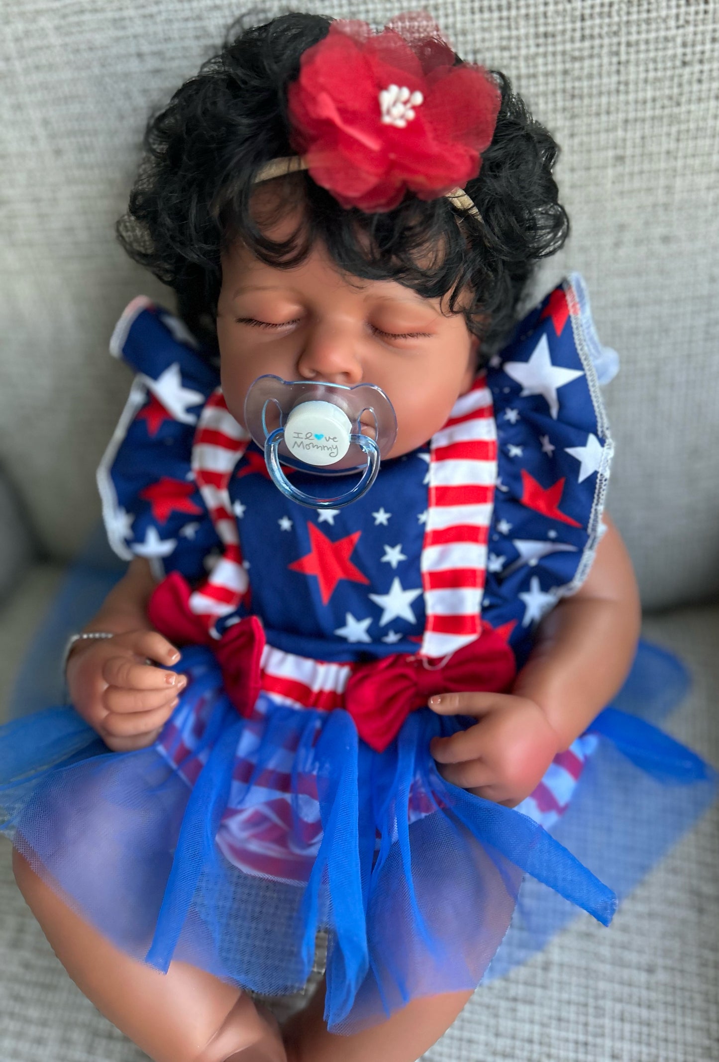Organza Blooms Floral Baby Headband
