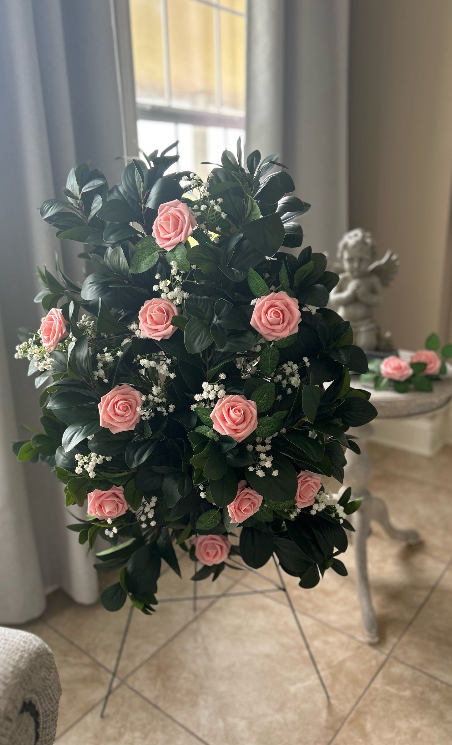 Customizable Blooming Love Standing Spray