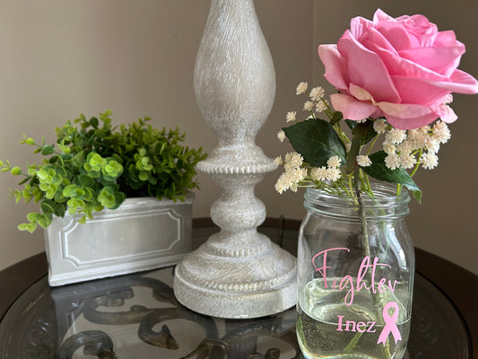 Breast Cancer Awareness Fighter Floral Arrangement