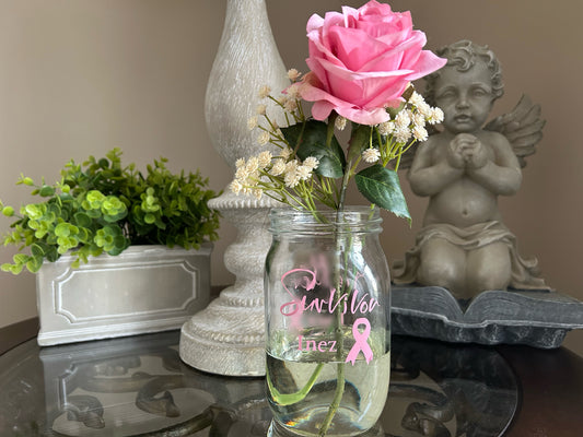 Breast Cancer Awareness Survivor Floral Arrangement